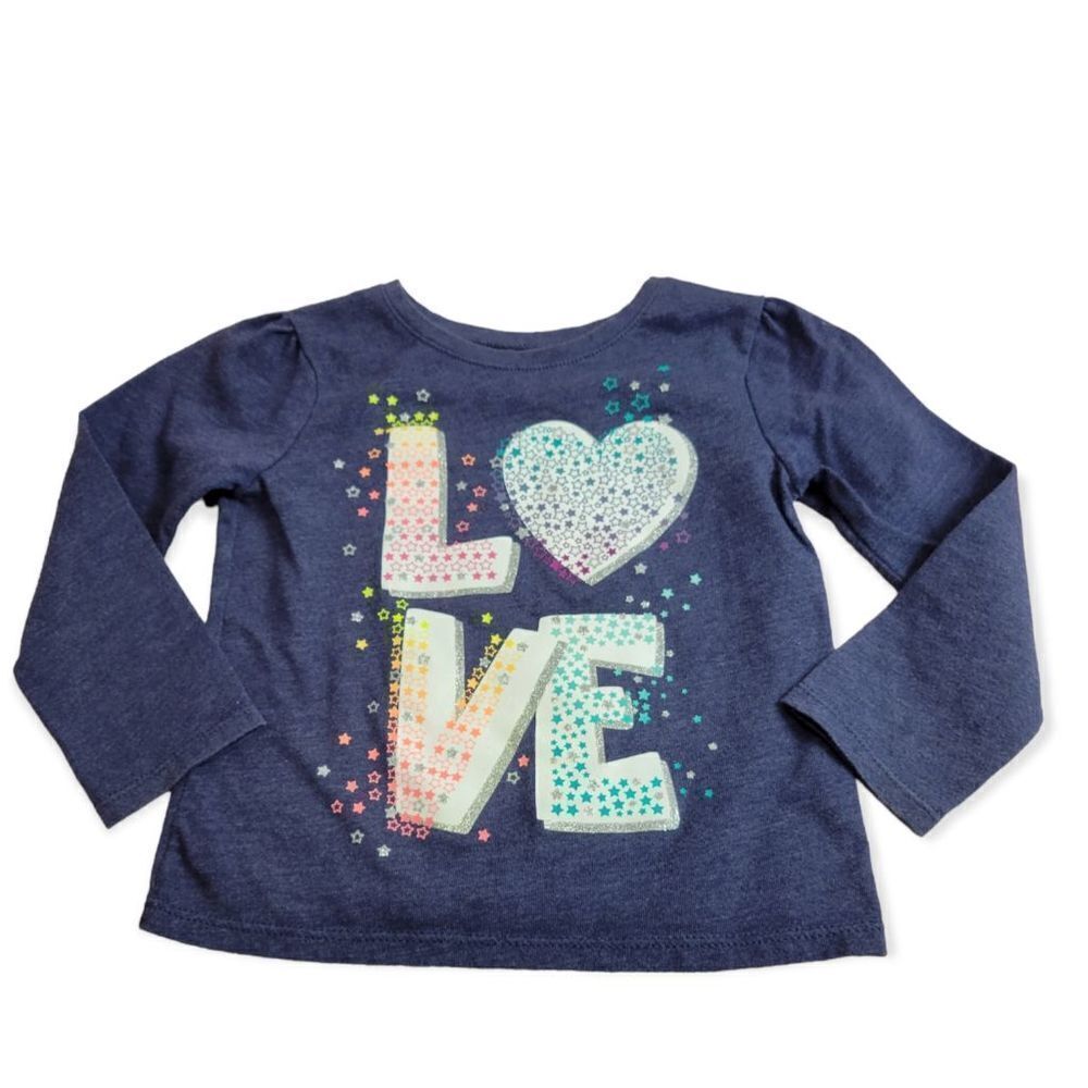 Garanimals Love Hearts longsleeve shirt 3T